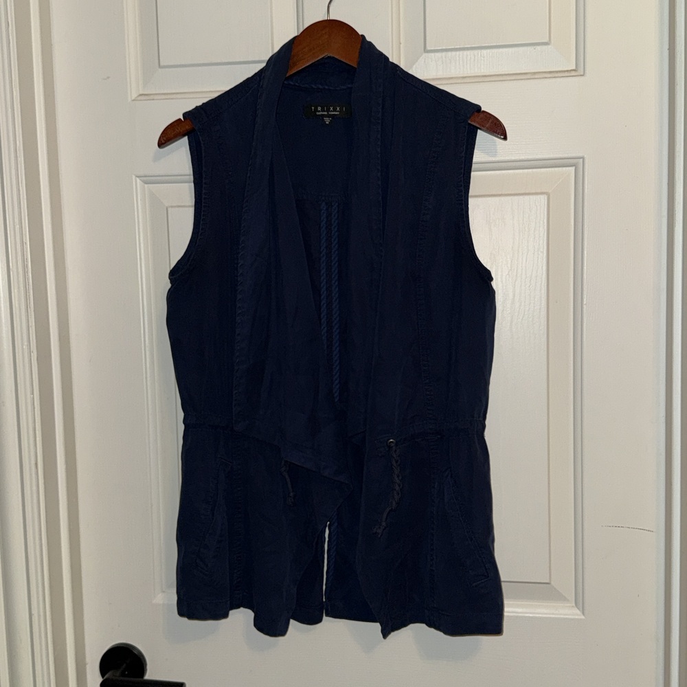 Trixxie Navy Utility Vest